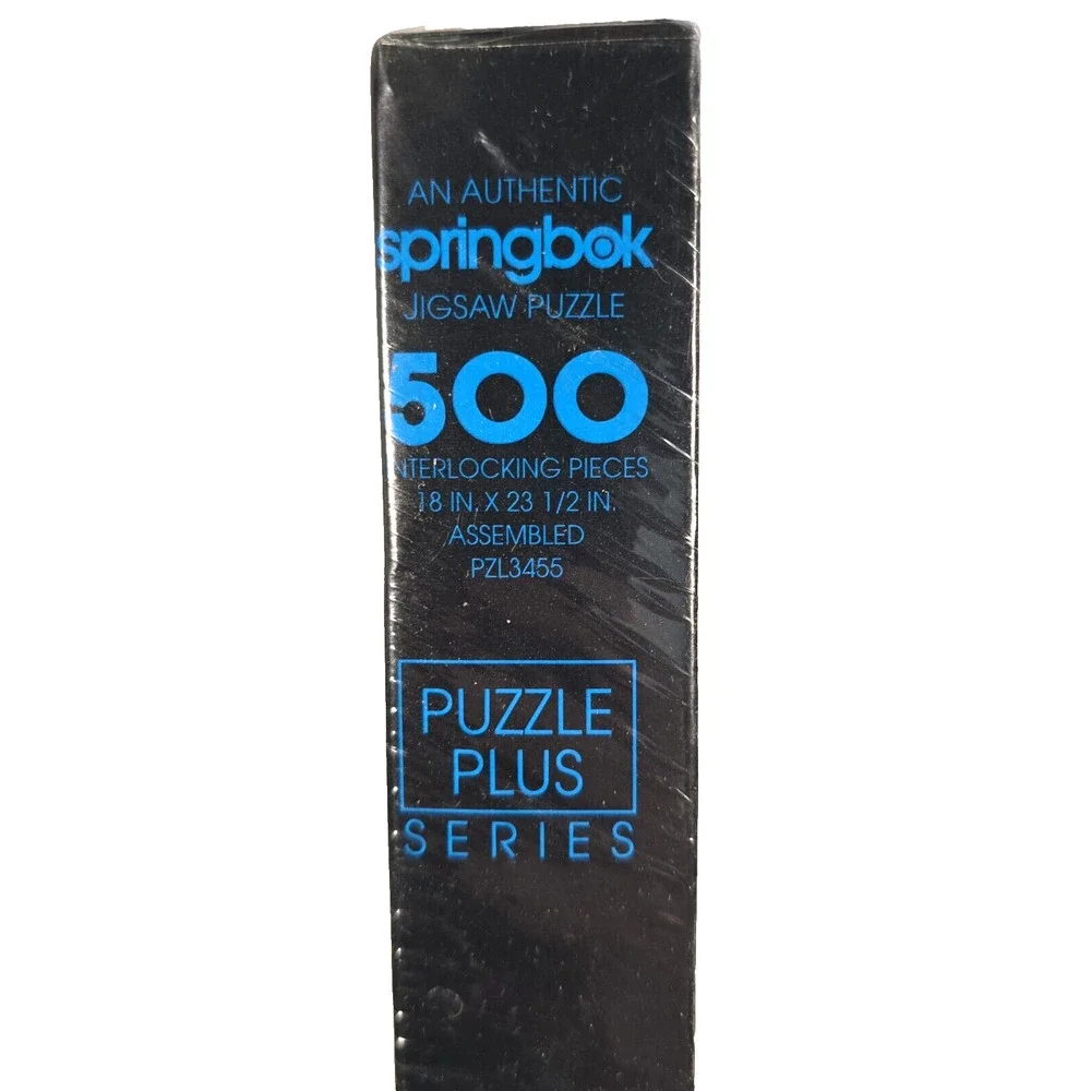 Springbok 94 Mustang Reflections 64 1/2 Puzzles Plus Series 500 Pieces